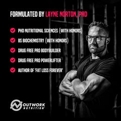 Outwork Nutrition Tropical Candy natural flavor for a smooth preworkout experience.