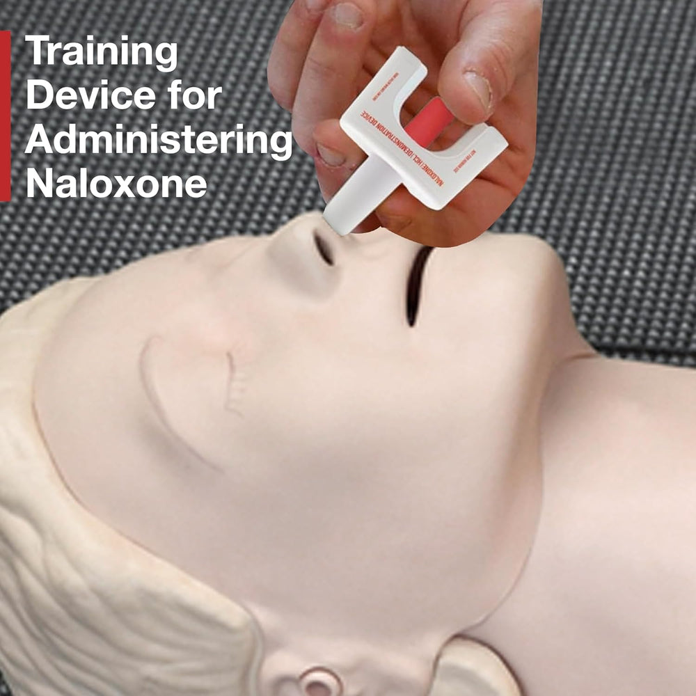 OVERDOSE KITS instructions showing overdose signs and five-step response