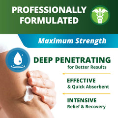 Owell Naturals Arnica MSM formula closeup highlighting natural pain support for daily movement.