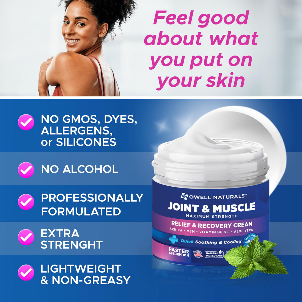 Owell Naturals back/shoulder use showing deep-penetration support.