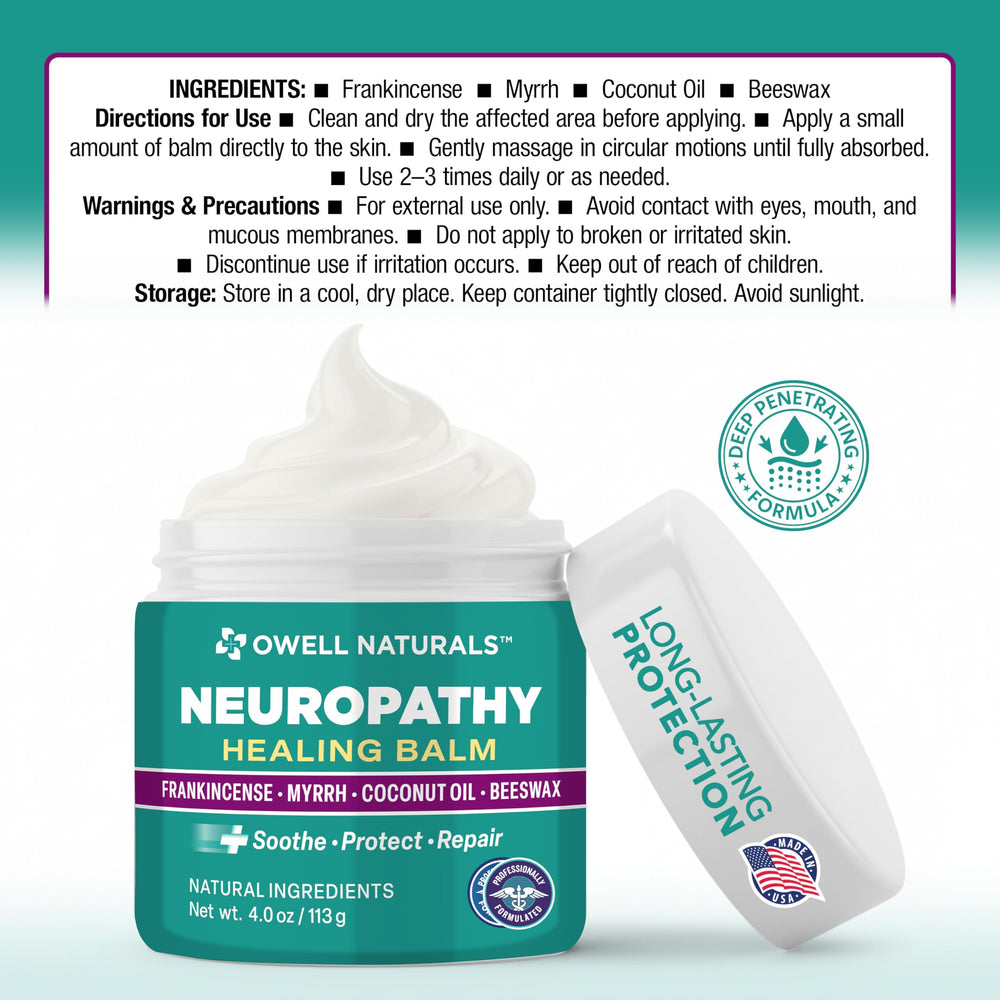 Owell Naturals Made in USA label signaling quality