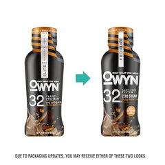 OWYN Pro Elite No Nut Buttercup pour reveals zero sugar and clean nutrition.