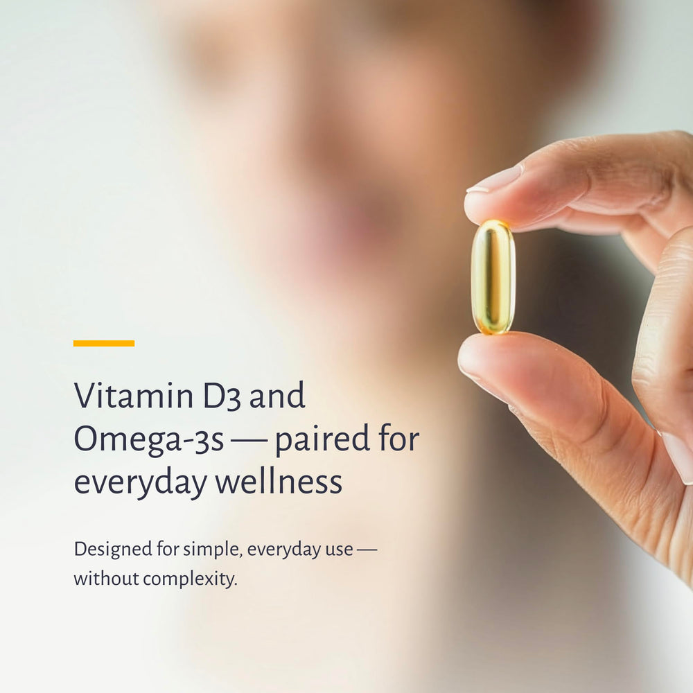 Oxiceutics D&O Glow label close up listing DHA and EPA