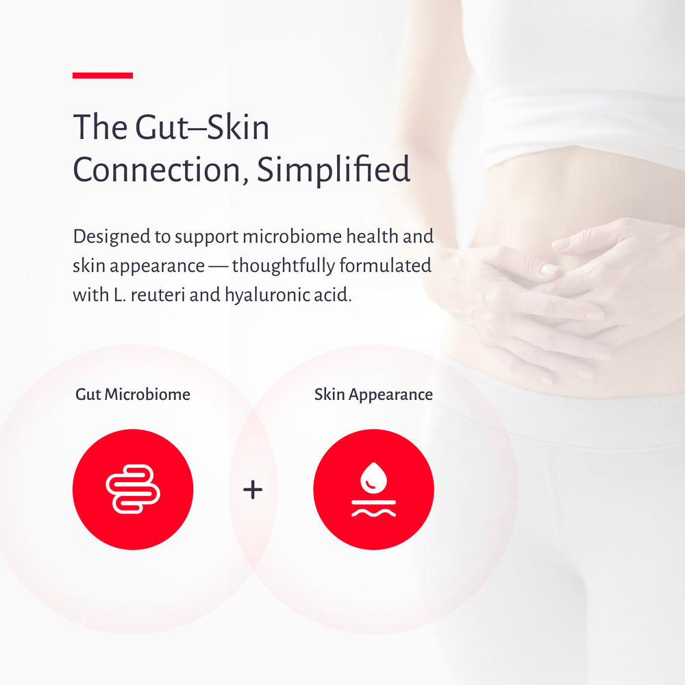 Oxiceutics hyaluronic acid glow capsules emphasizing skin hydration.