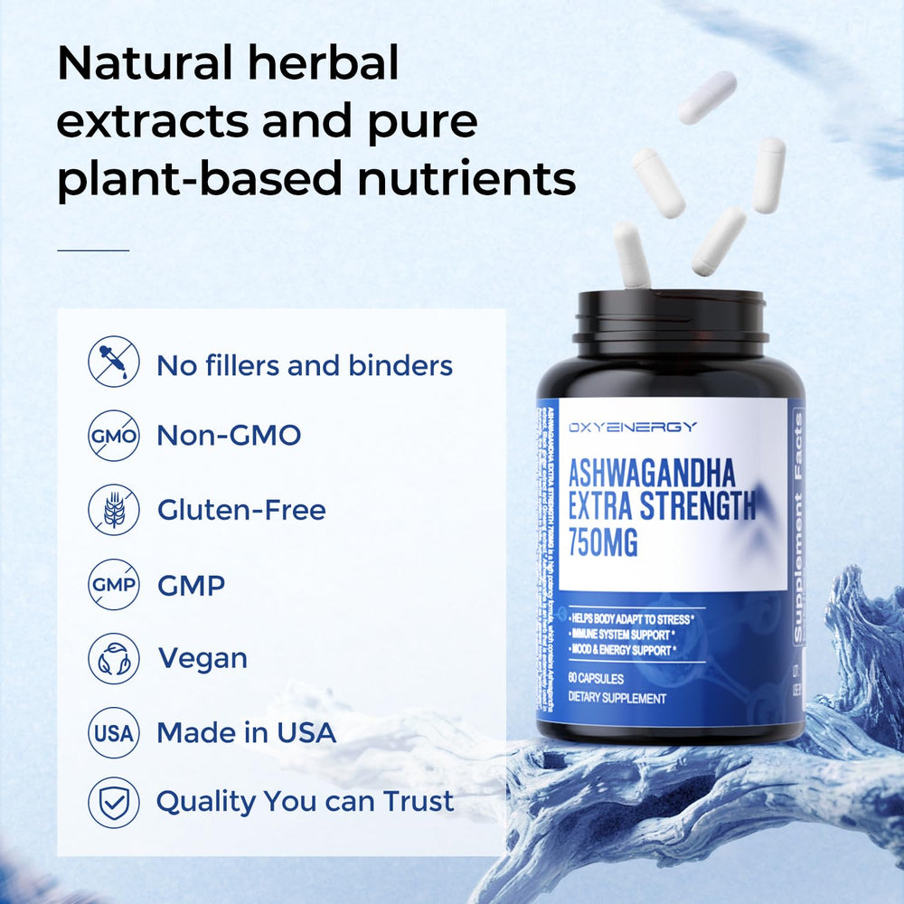 OxyEnergy Changbai Mountain ginseng extract detail highlights resilience.
