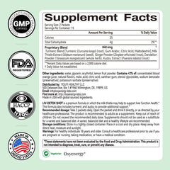 OxyEnergy Liver Cleanse on-the-go usage for quick liver support