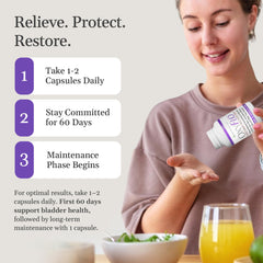 OxyNaturals OxyFlo ingredients Flowens close-up referencing cranberry-based extract.