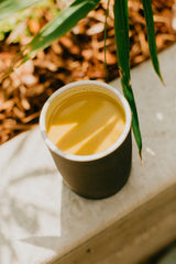 PAAVANI Golden Milk spice infusion bowl ready for warming beverages.