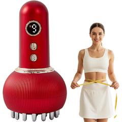 Paiaito lymphatic drainage massager on legs supports circulation and reduces swelling