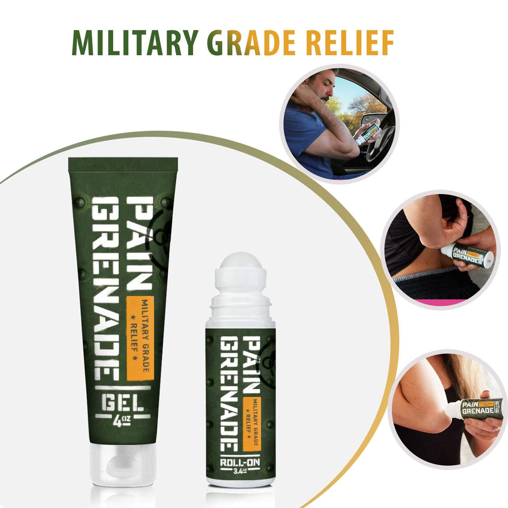 Pain Grenade low-odor formula for comfortable indoor use.
