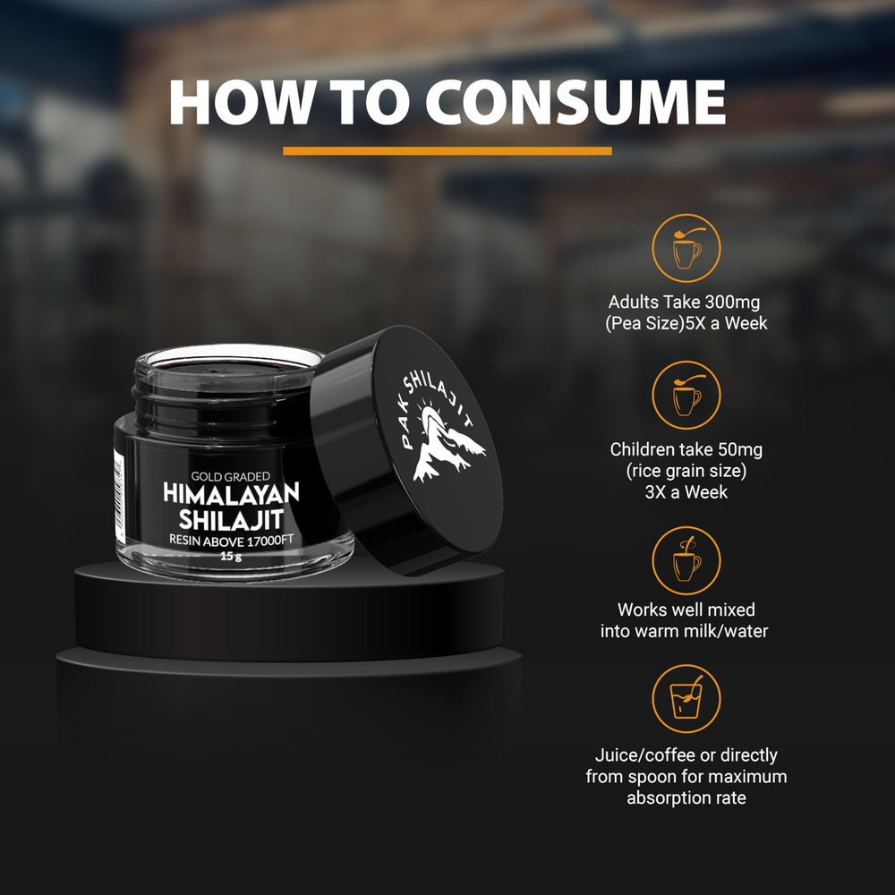 Sealed PakShilajit jar ready for daily ritual use
