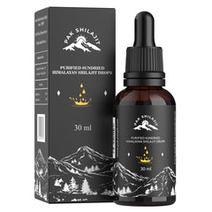 PakShilajit sun dried shilajit drops bottle showcases premium origin and gold grade quality for daily energy