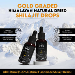 PakShilajit shilajit drops pour demonstrates simple dosing and quick absorption