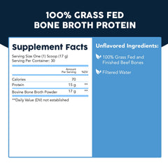 Paleovalley baking-friendly bone broth powder in a bowl
