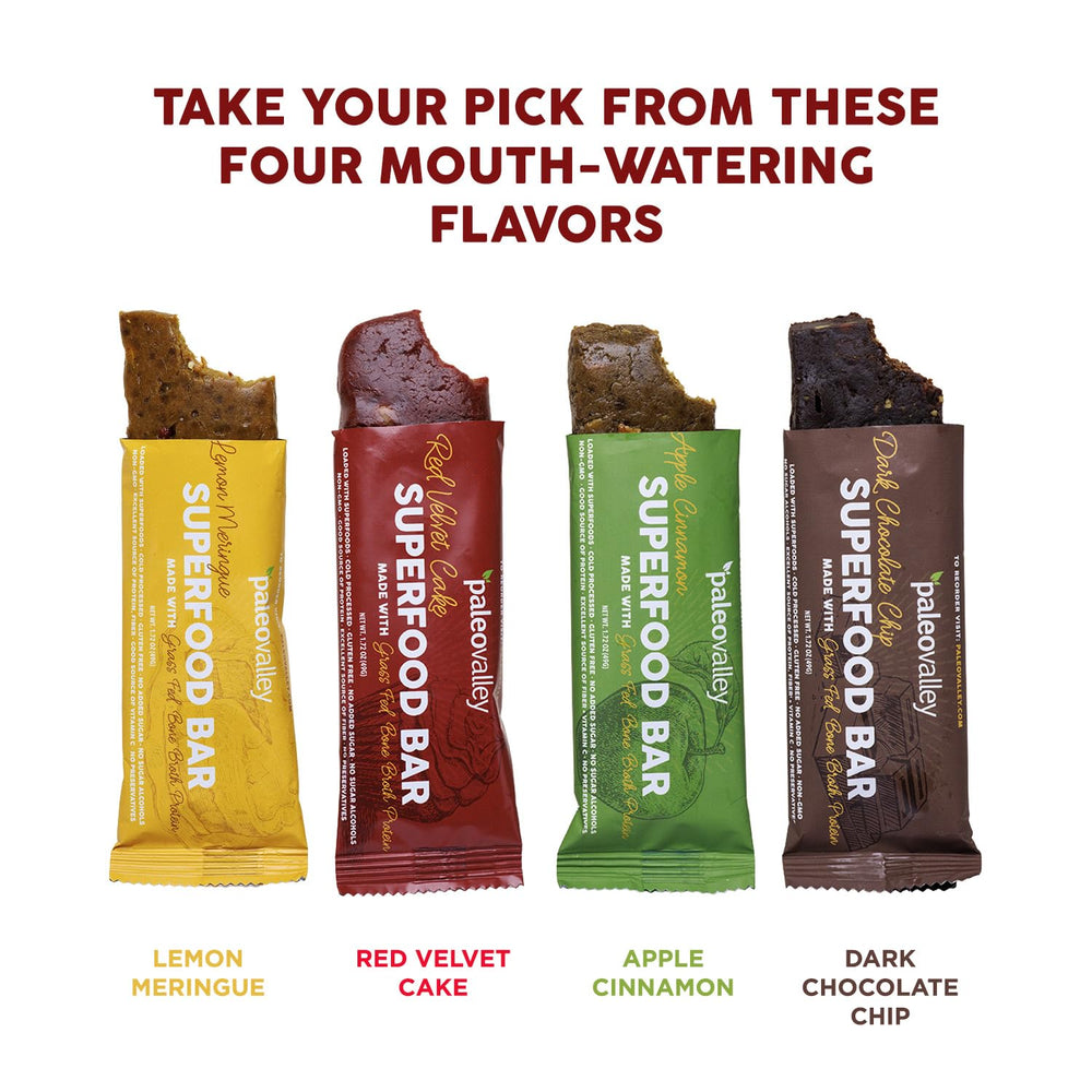Paleovalley Red Velvet Bar in a travel-ready bag for quick energy