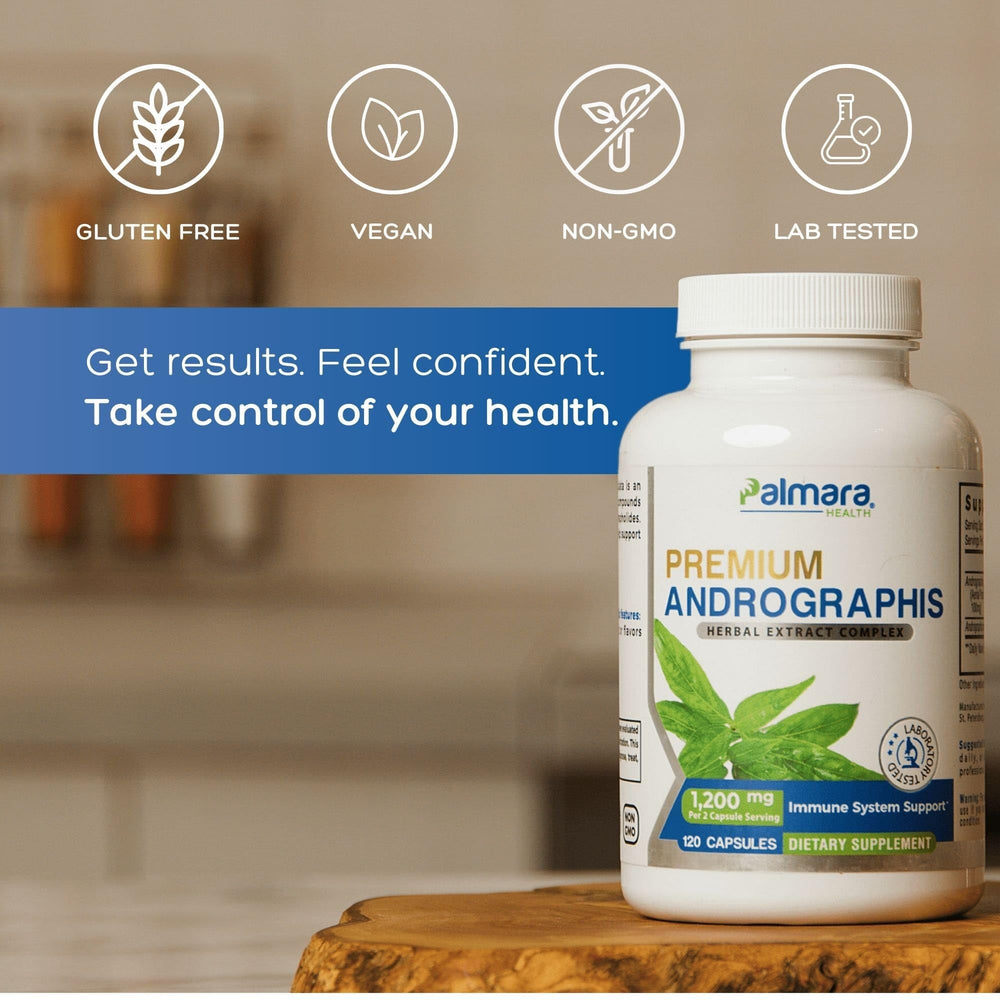 Palmara Health Andrographis extract powder conveys premium standardized potency