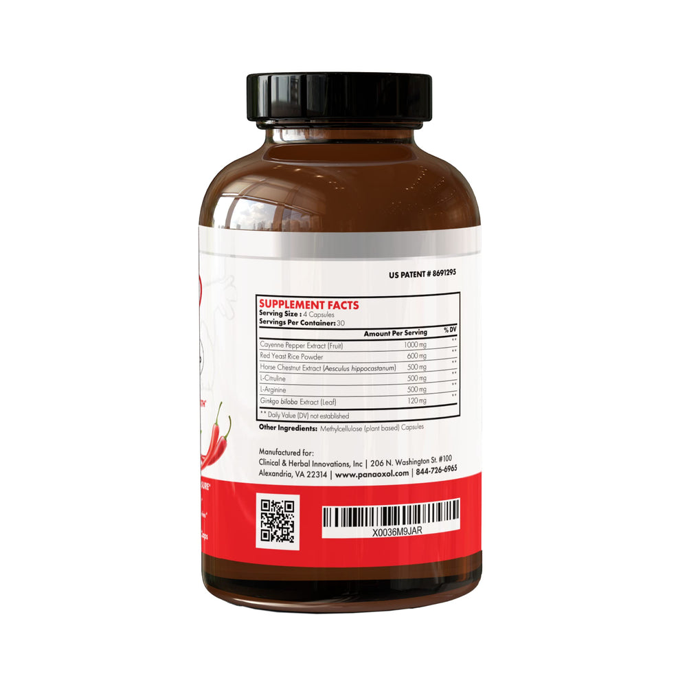 Panoxol-logo-and-text branding emphasizes natural ingredients.