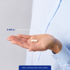 Pantothenic acid packaging on shelf conveys premium quality and easy access.