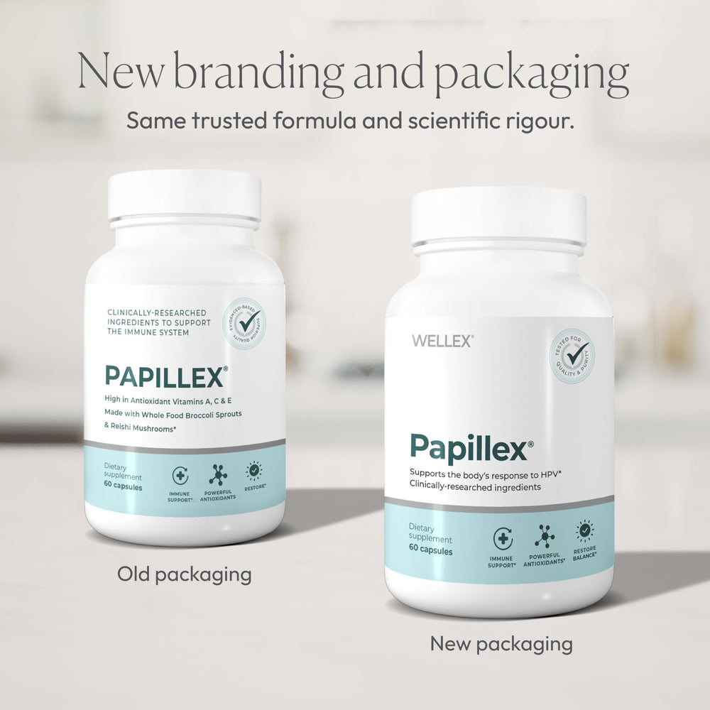 Papillex capsules close-up highlighting vegan, cruelty-free immune support