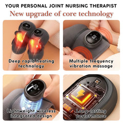 Knee massager by Paradise Bliss Quality with touchscreen controls for heat and intensity