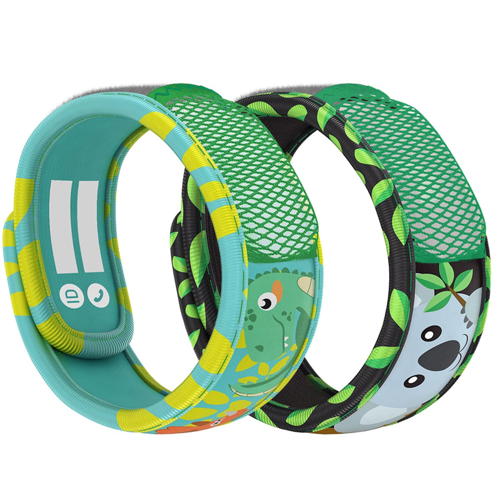 PARA'KITO Koala wristband on a child's wrist with natural scent-based protection