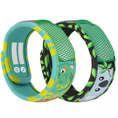 PARA'KITO Koala wristband on a child's wrist with natural scent-based protection