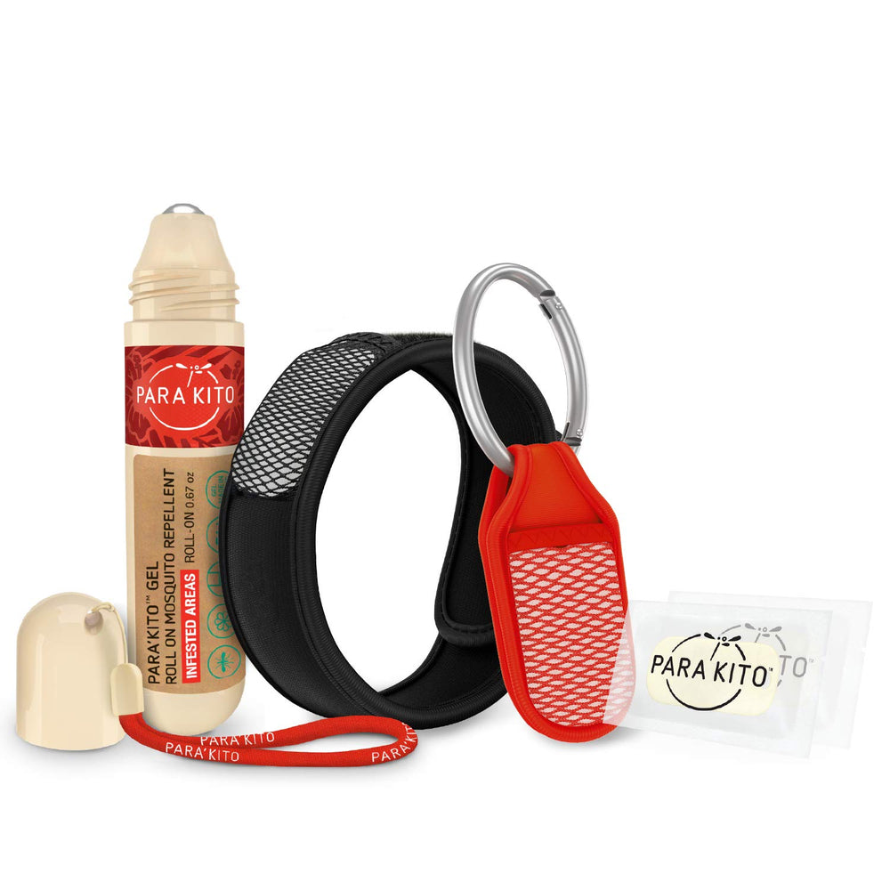 PARA'KITO roll-on gel used for tropical climates providing targeted protection