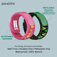 PARA'KITO wearer outdoors demonstrating stylish protection in forest or camp