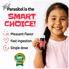 Parasitol smooth liquid texture easy to swallow