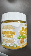 Parhaat magnesium glycinate soft chews pineapple label close-up sugar-free vegan-friendly