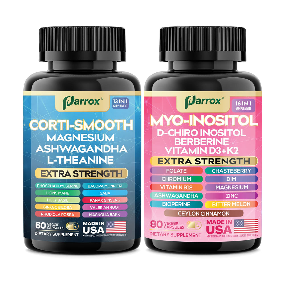 Parrox capsule closeup image demonstrates clean formulation and easy supplementation.