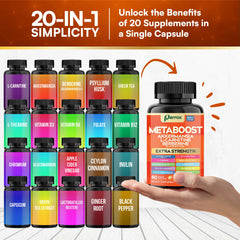 Parrox GLP-1 Booster probiotic capsules, Lactobacillus reuteri included.