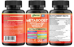 Parrox GLP-1 Booster USA-made label, quality standards.