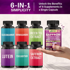 Parrox green tea extract capsules closeup with natural energy