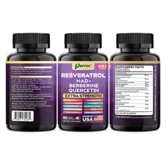 Parrox resveratrol capsule close-up for a modern daily wellness routine.