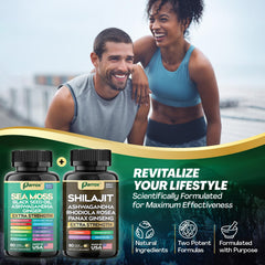 Parrox Sea Moss capsules close-up for mineral balance