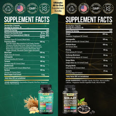 Parrox Shilajit bottle – 60 capsules for sustained adaptogenic support.