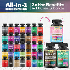 Parrox Ultimate Wellness Trio capsules close-up shows neat, sugar-free capsules.
