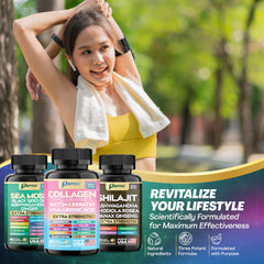 Parrox Ultimate Wellness Trio packaging and ingredients chart highlight clean-label craftsmanship.
