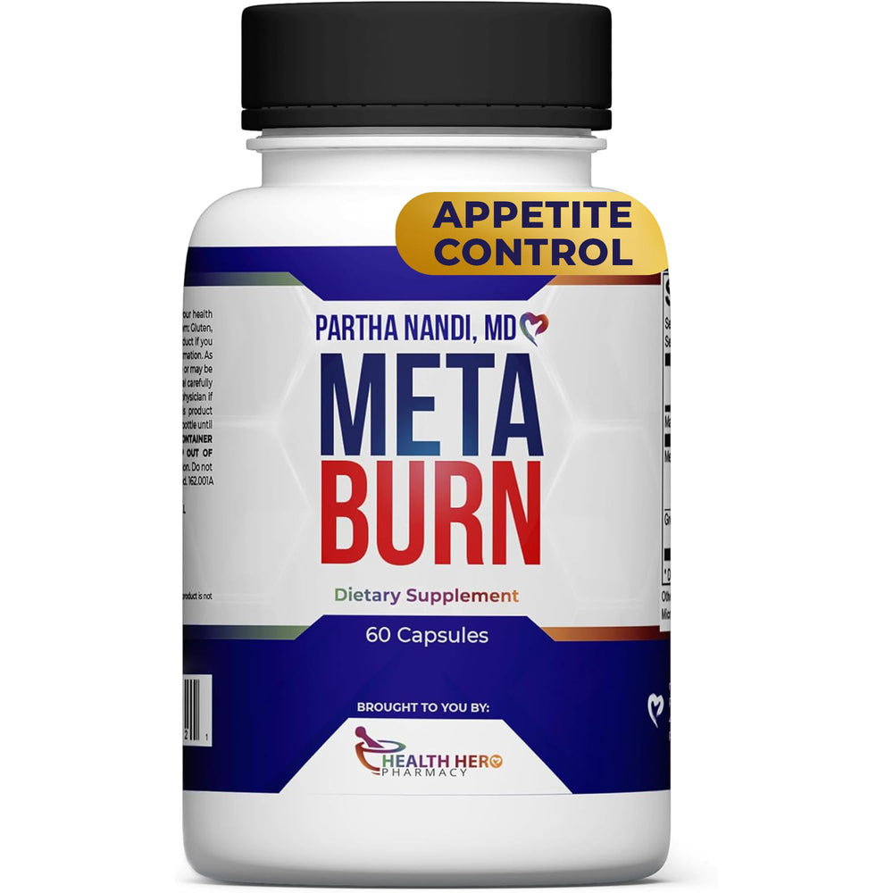 Partha Nandi, MD Meta Burn lemon verbena bottle highlights daily wellness and vitality support