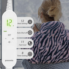 Pasonio micro glass beads deliver even heat distribution for neck and shoulders.