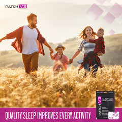 Patch V3 dual-layer matrix delivery on skin for gradual active-release.