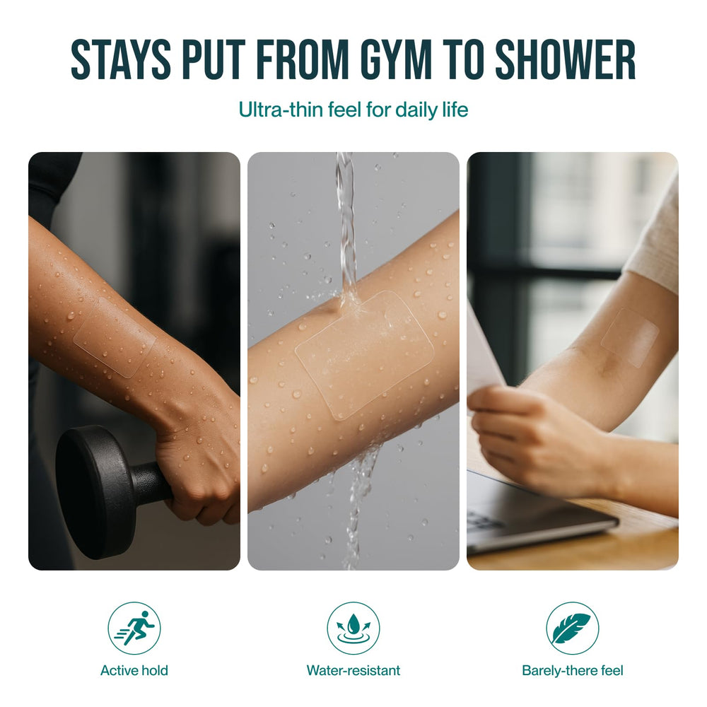 Patch4U hydrocolloid roll supports acne care by gentle coverage.