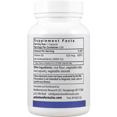Patient One hypoallergenic formula badge emphasizes allergen-free