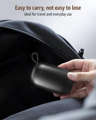 PATNRAB compact pebble case keeps ear plugs handy on the go