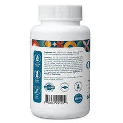 Pattern Wellness lemon-flavored softgels pour into a glass, easy burpless daily intake.