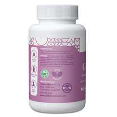 Pattern Wellness PMS Complex capsules closeup for convenient daily use.