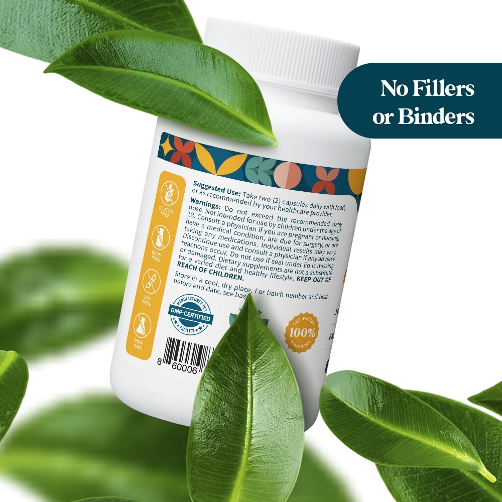 Pattern Wellness turmeric-curcumin ingredients panel highlights BioPerine and vegan formula