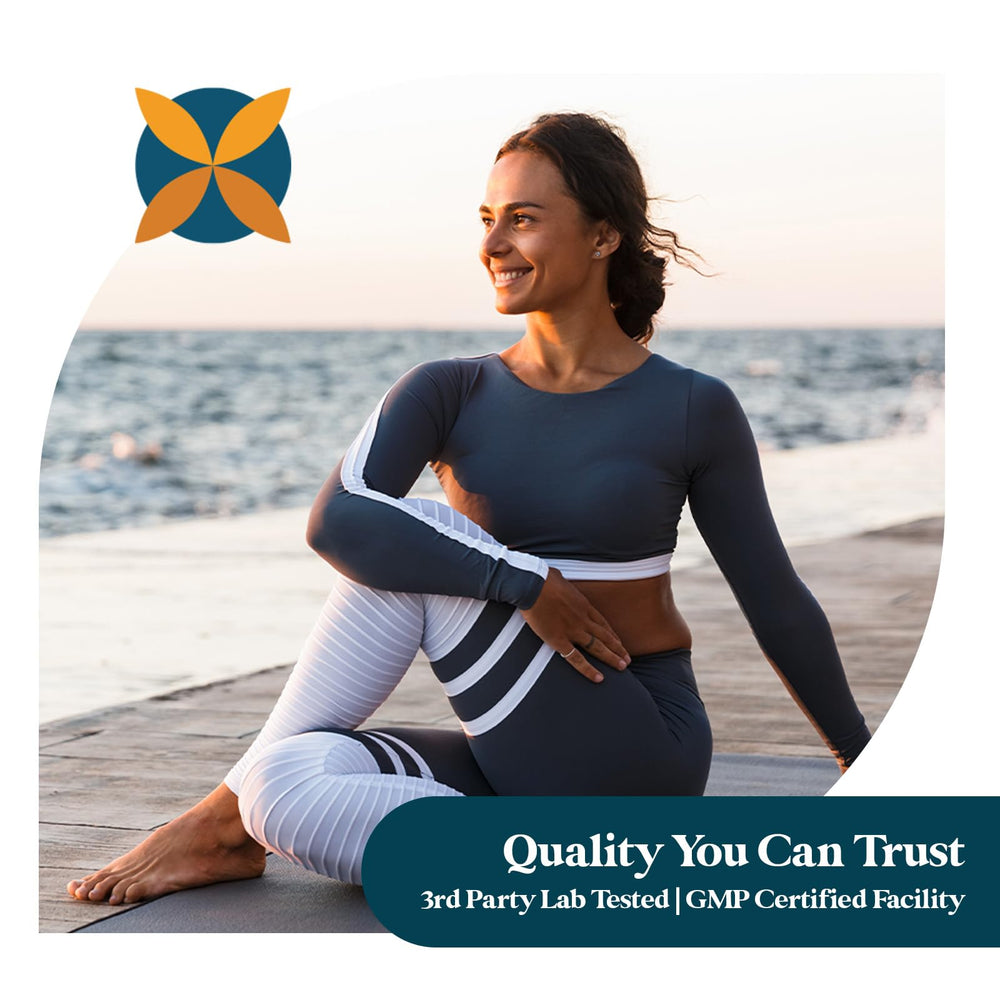 Pattern Wellness Sea Moss Complex label emphasizes clean, vegan ingredients.