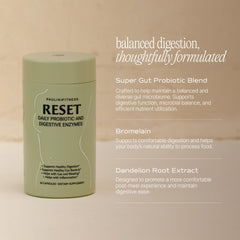 Paulina FITNESS bromelain and dandelion root illustration for gentle post-meal comfort